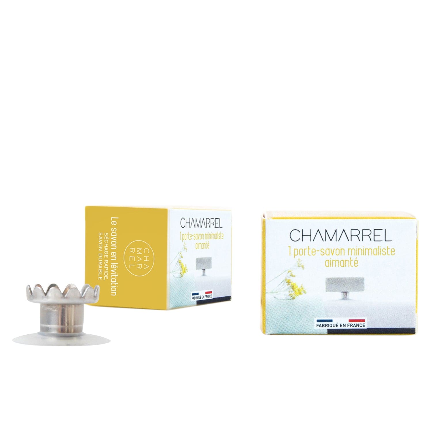 Chamarrel Porte-savon aimanté pour cosmétique solide - Made In France