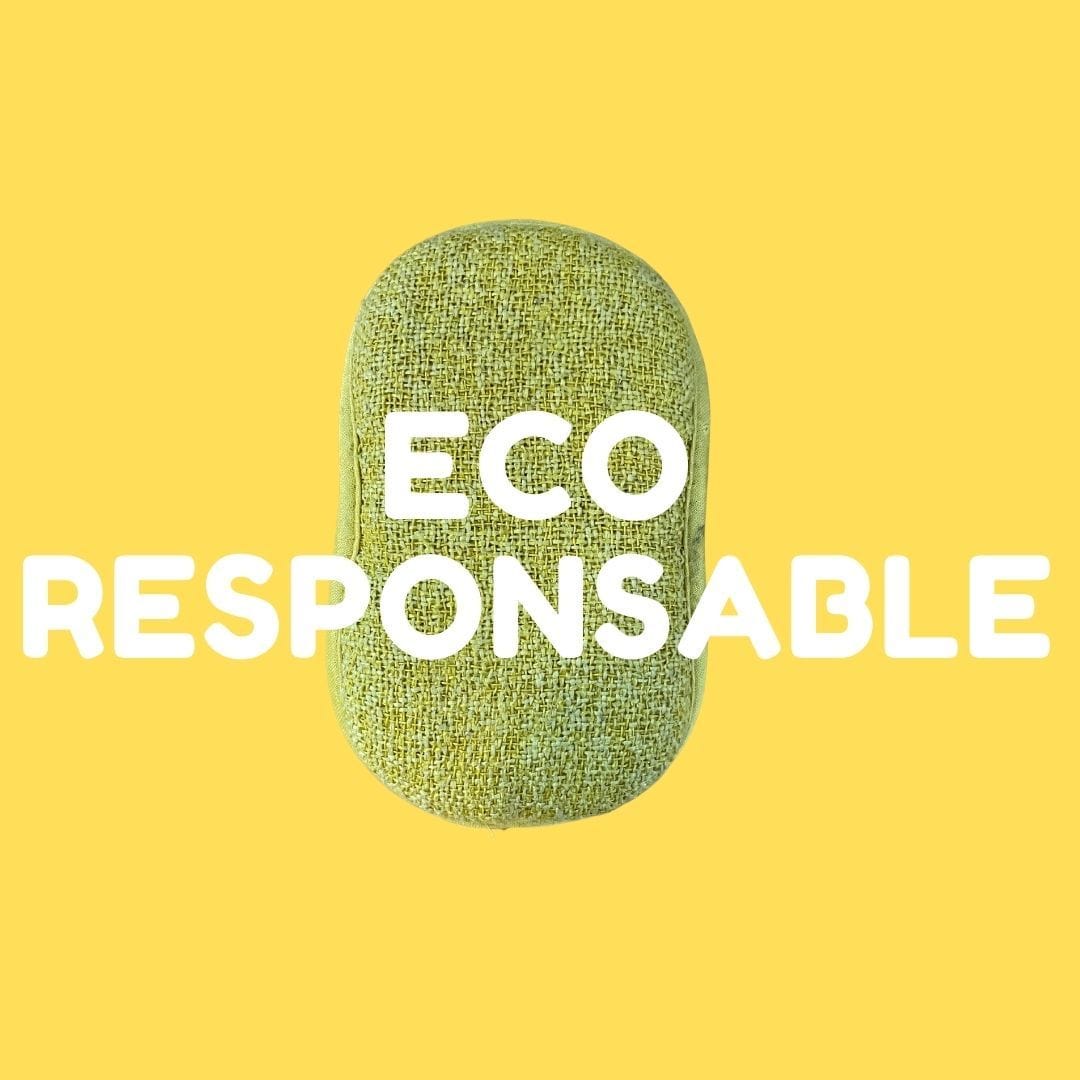 LaVieEstGreen Pack de 5 éponges écologiques et réutilisables - OEKO TEX